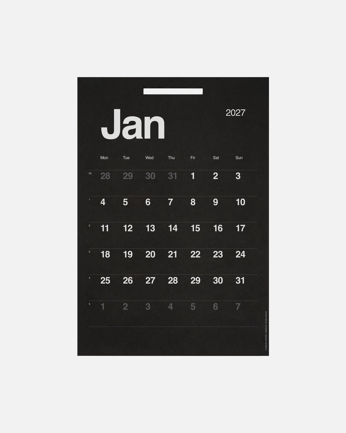 Wall Refill Black